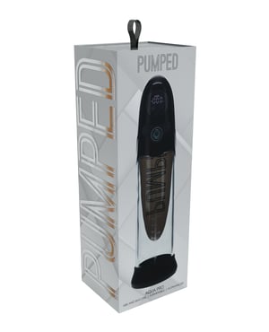 Shots Pumped Aqua-Pro Penis Pump – Black by Shots product image
