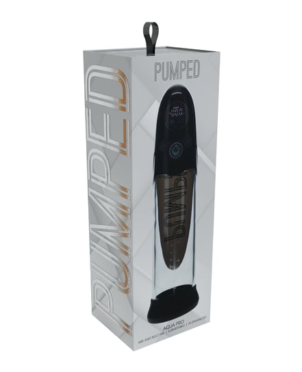 Shots Pumped Aqua-Pro Penis Pump – Black by Shots product image
