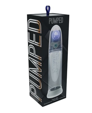 Shots Pumped Aqua-Pro Penis Pump – Gray by Shots product image