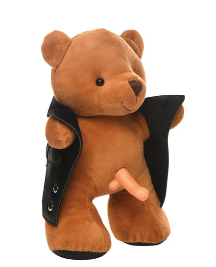 Master Series Glow Show Bear Exhibitionist Teddy Bear w/GID Penis by Master Series product image