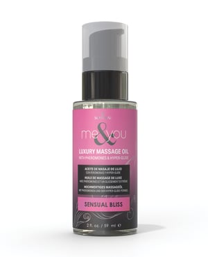 Sensuva Me & You Massage Oil – 2 oz Sensual Bliss by Sensuva product image