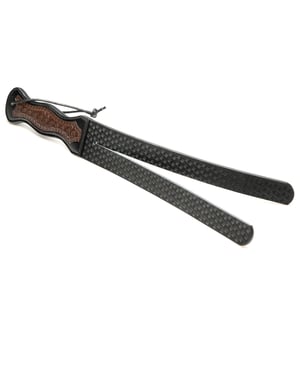 STRICT Scottish Tawse Whip – Black/Brown by STRICT product image