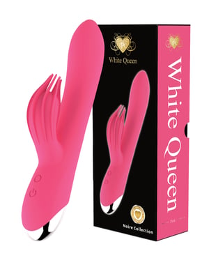 Night Queen Tickling & Fluttering Rabbit Vibe – Pink by Noire Collection product image