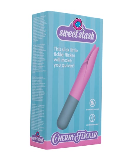 flicker sex toy Natalie's Toy Box Lick N' Stick Clit Flicker & G-spot Vibe main image 0