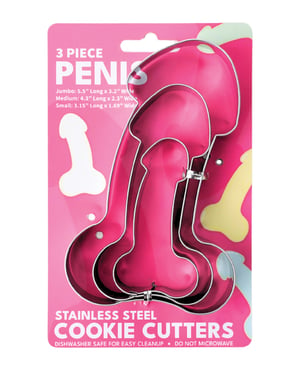 Cookie Cutter Sets – 3 pc Penis by Sleazy Greetings product image