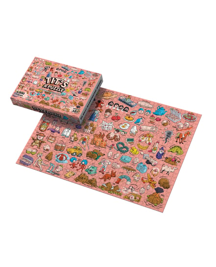 Tits A Puzzle 1000 Piece Boob Themed Puzzle by Sleazy Greetings product image
