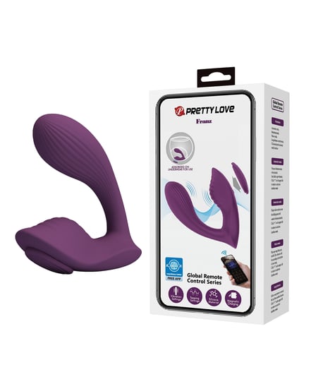 Pretty Love Franz Magnetic App-Controlled Panty Vibe – Purple by Pretty Love product image