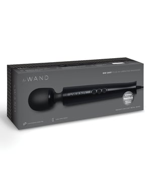 Le Wand Die Cast Plug-In Massager – Black by Le Wand product image
