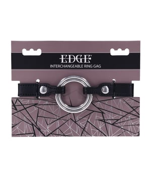 Edge Interchangeable Ring Gag – Black by Edge product image