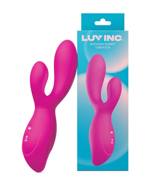 Luv Inc. Come Hither Rocking Rabbit – Pink by Luv Inc. product image