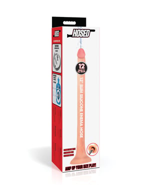 Hosed Silicone Enema Hose – 12″ Long by Hosed product image