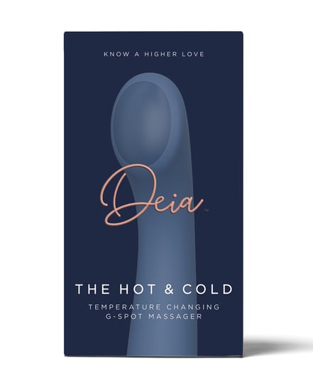 Deia the Hot & Cold Heating & Cooling Vibrator – Navy by Deia product image