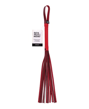 Sex & Mischief Ex’s & Oh’s Crystal Flogger – Red by Sex & Mischief product image