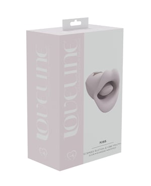 Shots Loveline Kiss Suction & Mouth Vibe – Pink by Loveline product image