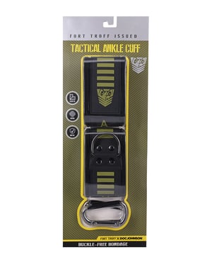 Fort Troff Tactical Ankle Cuffs – Black/Green by Fort Troff product image
