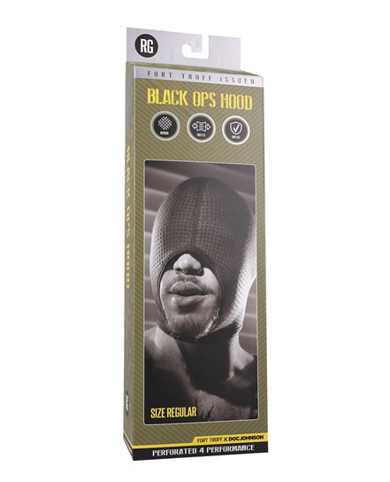 Fort Troff Black Ops Hood – Regular, Black by Fort Troff product image