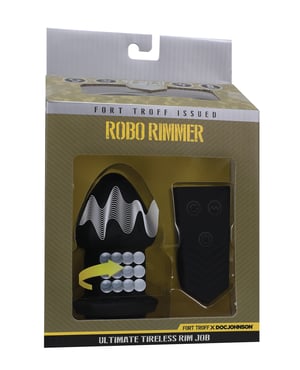 Fort Troff Robo Rimmer Vibrating Anal Plug w/Remote Control – Black by Fort Troff product image