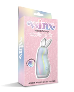 WINX Hippity Hoppity Squishy Silicone Vibrator – Multi-Color by Winx product image