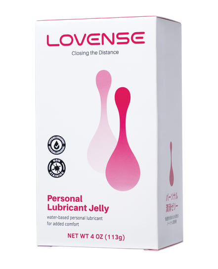 Lovense Personal Lubricant Jelly – 4 oz by Lovense product image