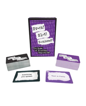 Pr*ck! Sl*t! F*ckhead! – The Game of Blurting Expletives by Kheper product image
