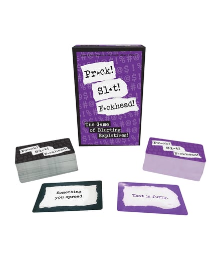 Pr*ck! Sl*t! F*ckhead! – The Game of Blurting Expletives by Kheper product image