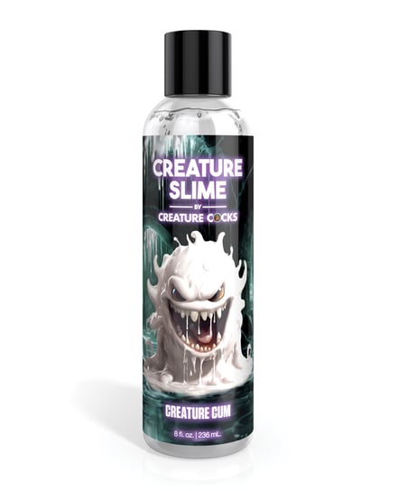 Creature Cocks – Creature Slime Creature Cum Unscented Jizz Lubricant 8 oz by Creature Cocks product image