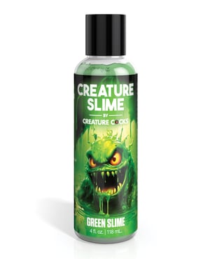 Creature Cocks – Creature Slime Green Slime Water-Based Lubricant 4 oz by Creature Cocks product image
