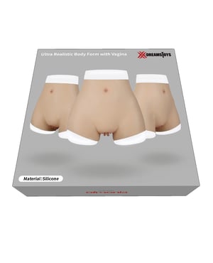 XX-DREAMSTOYS Ultra Realistic Vagina Form Large – Ivory by XX-Dreamtoys product image