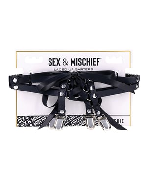 Sex & Mischief Laced Up Garters by Sex & Mischief product image