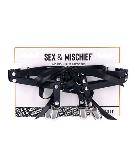Sex & Mischief Laced Up Garters by Sex & Mischief product image