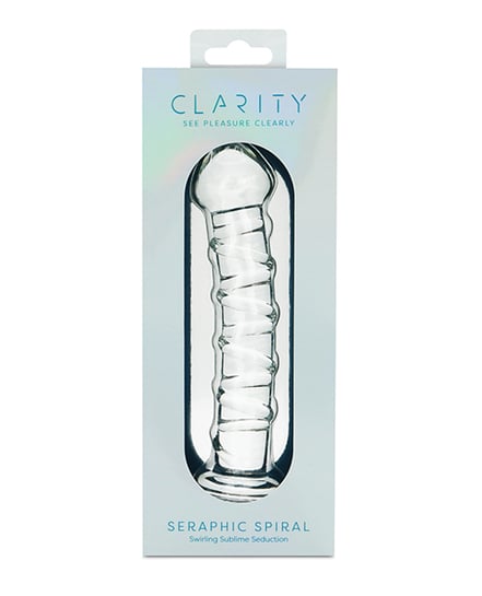 Clarity Glass Dildo – Seraphic Spiral by Clarity product image