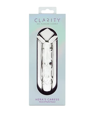 Clarity Glass Dildo – Hera’s Caress by Clarity product image