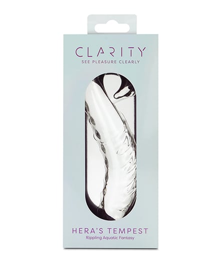 Clarity Glass Dildo – Hera’s Tempest by Clarity product image