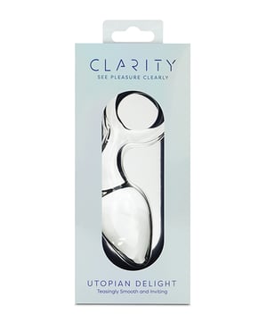 Clarity Glass Dildo – Utopian Delight by Clarity product image