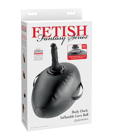 Fetish Fantasy Series Body Dock Inflatable Love Ball – Black by Fetish Fantasy Series product image