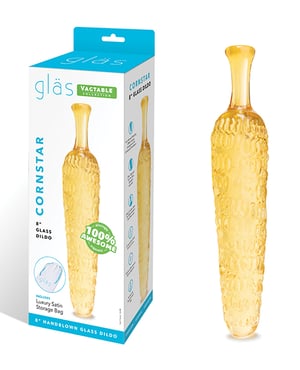 Glas 8″ Dildo Cornstar by Glas product image