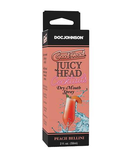 GoodHead Juicy Head Cocktails Dry Mouth Spray – Peach Bellini by GoodHead product image
