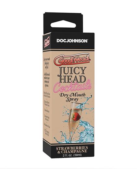 GoodHead Juicy Head Cocktails Dry Mouth Spray – Strawberries & Champagne by GoodHead product image