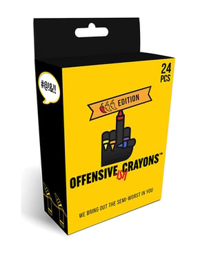 Wood Rocket Offensive-ish Crayons by Wood Rocket product image