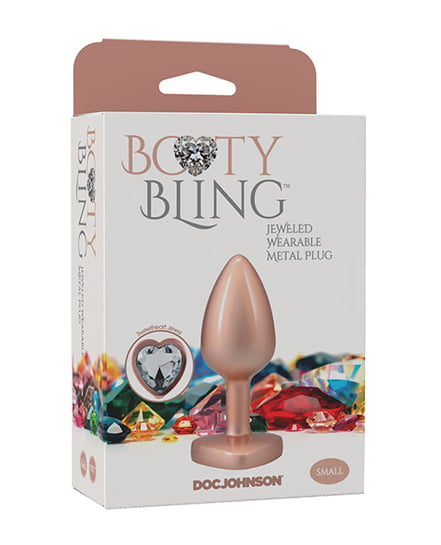 Booty Bling Jeweled Metal Plug – Small Gold by Booty Bling product image