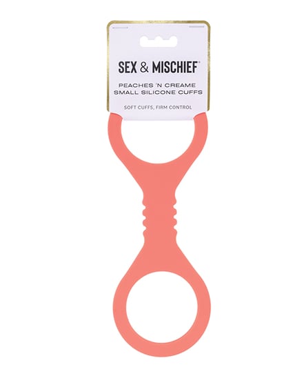 Sex & Mischief Peaches ‘n CreaMe Small Silicone Cuffs by Sex & Mischief product image