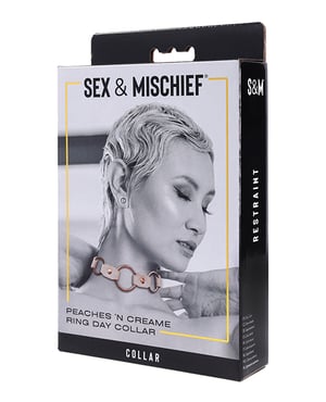 Sex & Mischief Peaches ‘n CreaMe Ring Day Collar by Sex & Mischief product image