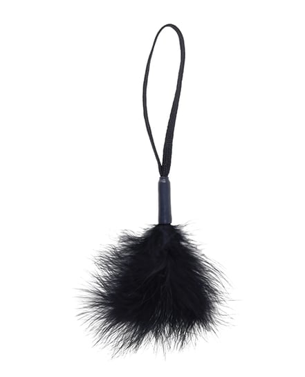 Sex & Mischief Peaches ‘n CreaMe Wrist Feather Tickler – Black by Sex & Mischief product image