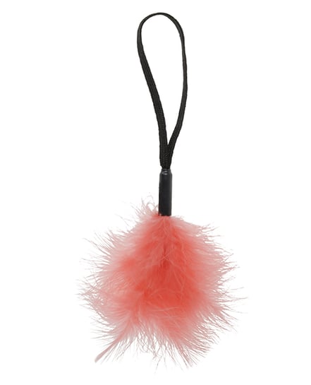 Sex & Mischief Peaches ‘n CreaMe Wrist Feather Tickler – Peach by Sex & Mischief product image