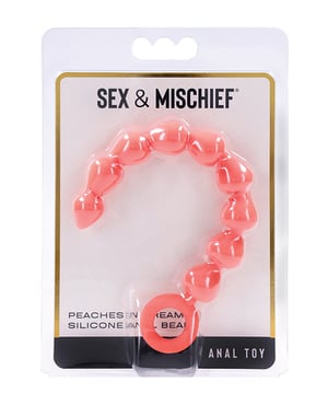 Sex & Mischief Peaches ‘n CreaMe Silicone Anal Beads by Sex & Mischief product image
