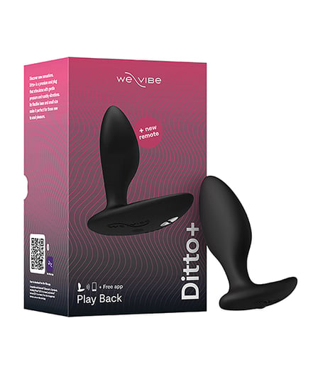 We-Vibe Ditto+ – Satin Black by We-Vibe product image