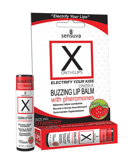 Sensuva X on the Lips w/Pheromones – Strawberry by Sensuva product image
