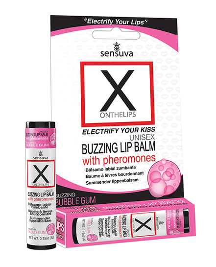 Sensuva X on the Lips w/Pheromones – Bubble Gum by Sensuva product image