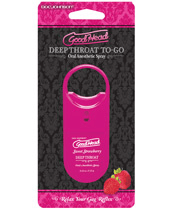 GoodHead Deep Throat Spray To-Go – Strawberry by GoodHead product image