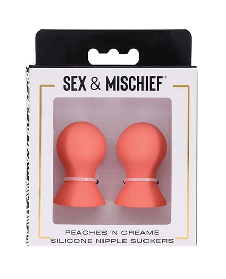 Sex & Mischief Peaches ‘n CreaMe Silicone Nipple Suckers by Sex & Mischief product image